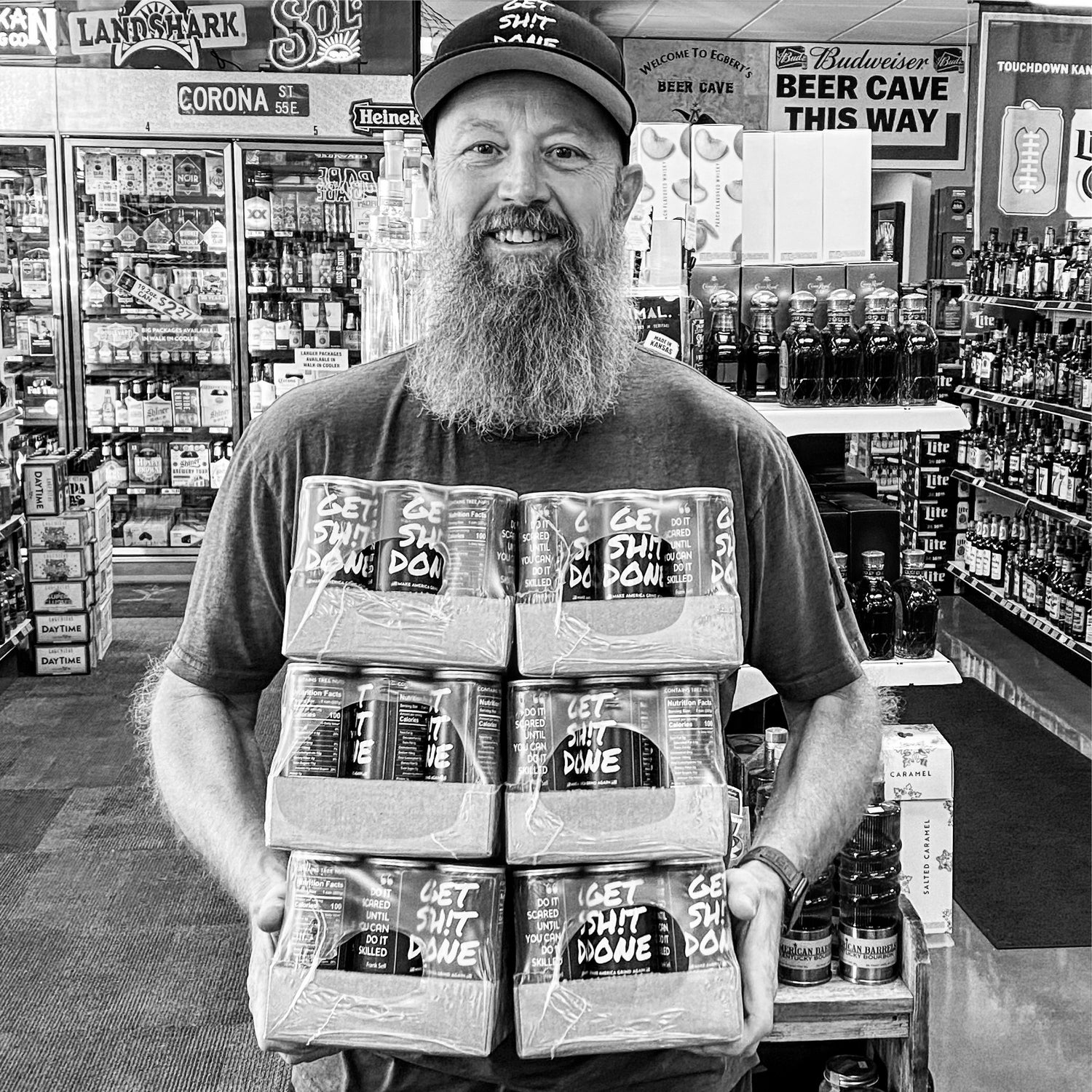 Delivering our nitro cold brew coffee to a local retailer. Get Shit Done FTW!