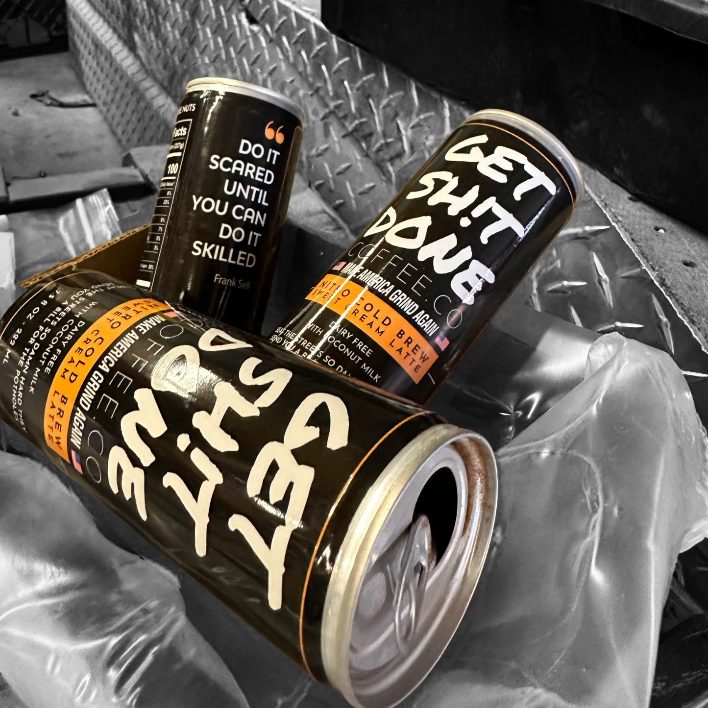 Get Sh!t Done Sweet Cream Nitro Latte
