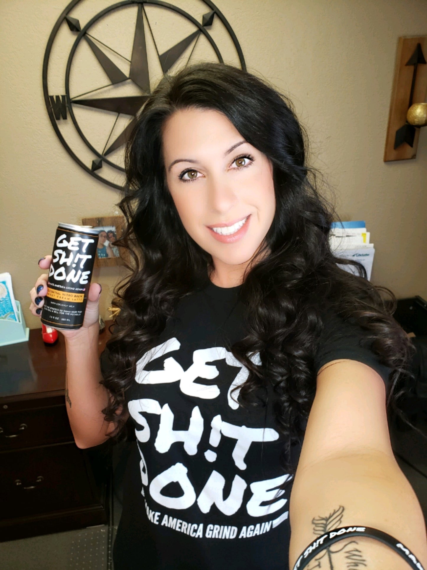 12 Pack Get Sh!t Done Sweet Cream Nitro Latte - Home Of The Hustle