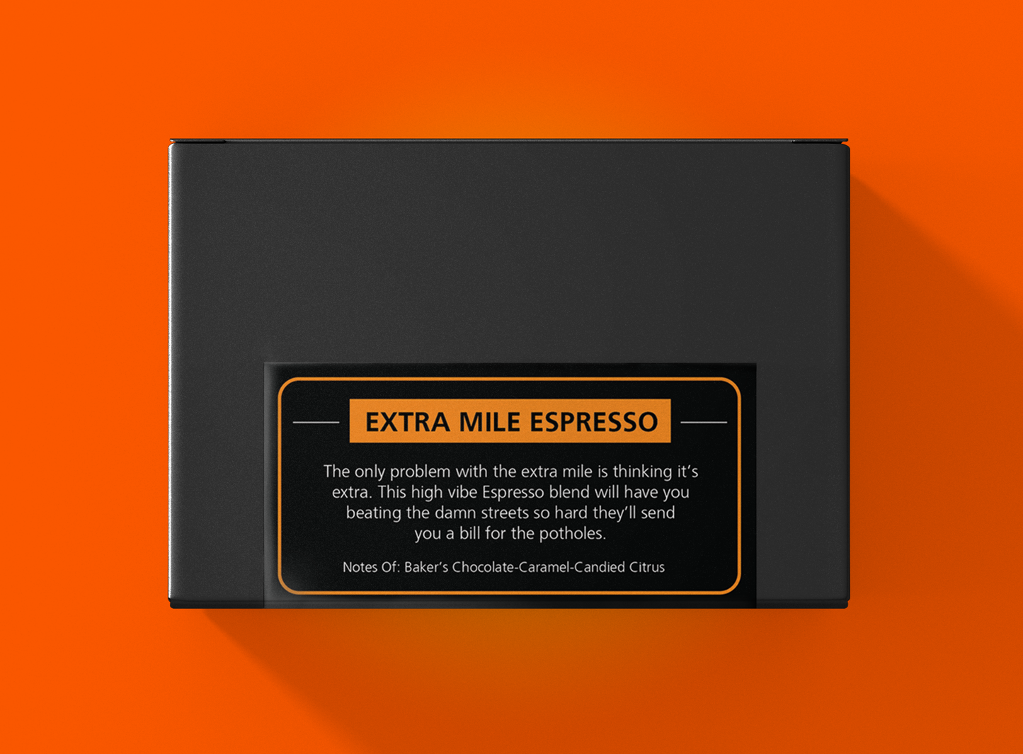 Extra Mile Espresso 12 single serve cups - Home Of The Hustle